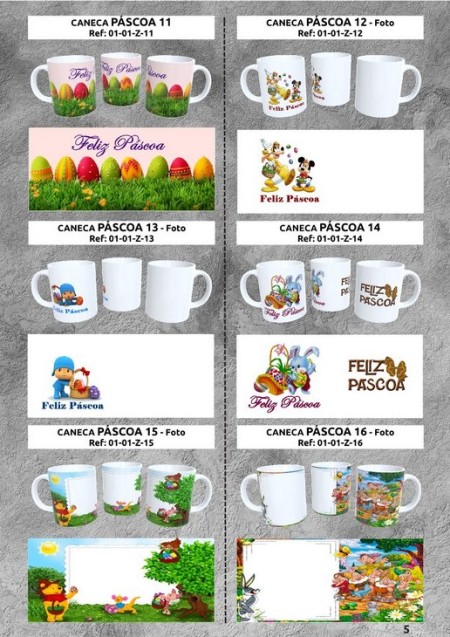 catalogo canecas pascoa  top