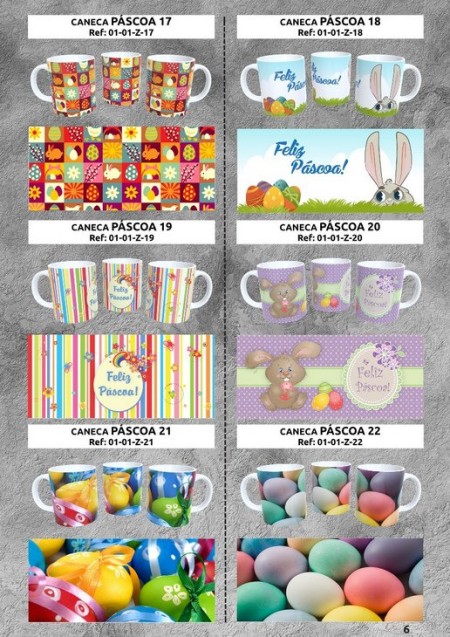 catalogo canecas pascoa  top