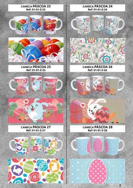 catalogo canecas pascoa  top