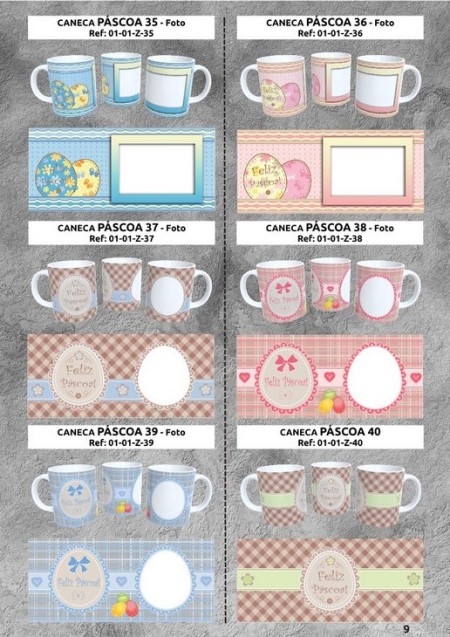 catalogo canecas pascoa  top