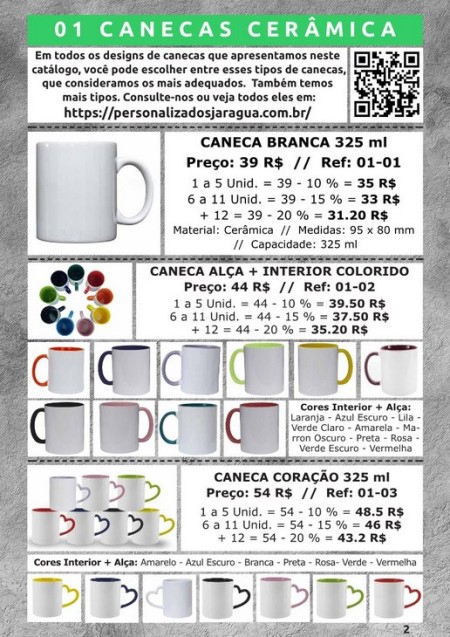 catalogo canecas natal  top