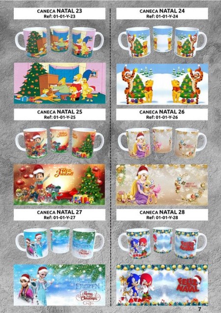 catalogo canecas natal  top