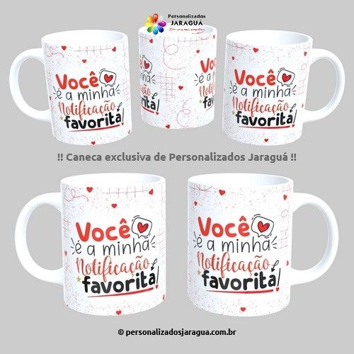 CANECA NAMORADOS VOCÊ E A MINHA 325 ml