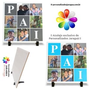 AZULEJO PAI COM 6 FOTOS