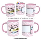 CANECA DINDOS DINDA QUERIDA 1 FOTO 325 ml