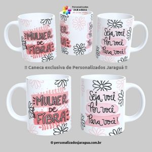 CANECA MULHER DE FIBRA 325 ml