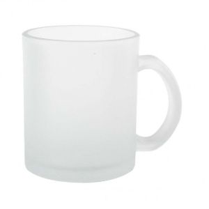 CANECA VIDRO JATEADA 325 ml