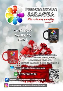 foto portada catálogo canecas de natal