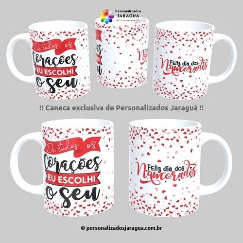 CANECA NAMORADOS ESCOLHI A SEU 1 FOTO 325 ml