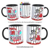 CANECA NAMORADOS MY LOVE TE AMO 325 ml