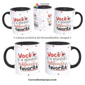 CANECA NAMORADOS VOCÊ E A MINHA 325 ml