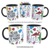 CANECA PROFESSORES MELHOR PROFESSORA 325 ml