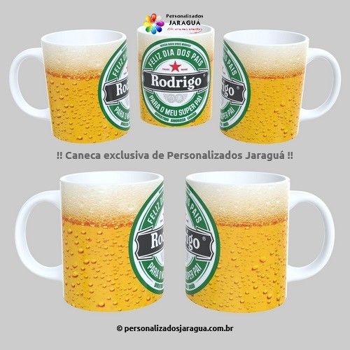 CANECA PAIS CERVEJA NOME 325 ml