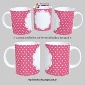 CANECA NAMORADOS ROSA 1 FOTO 325 ml