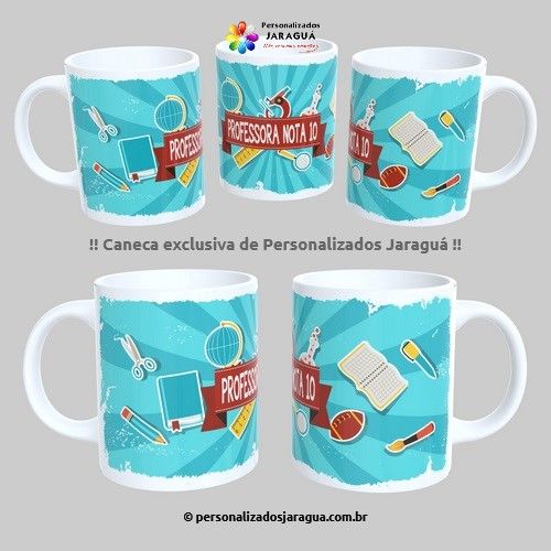 CANECA PROFESSORES PROFESSORA NOTA 10 325 ml