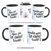 CANECA NAMORADOS TE AMO TANTO 325 ml