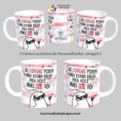 CANECA NAMORADOS MAS EU TÔ 325 ml