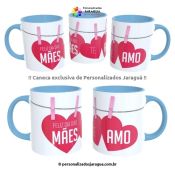 CANECA MÃES FELIZ DIA MÃES 325 ml