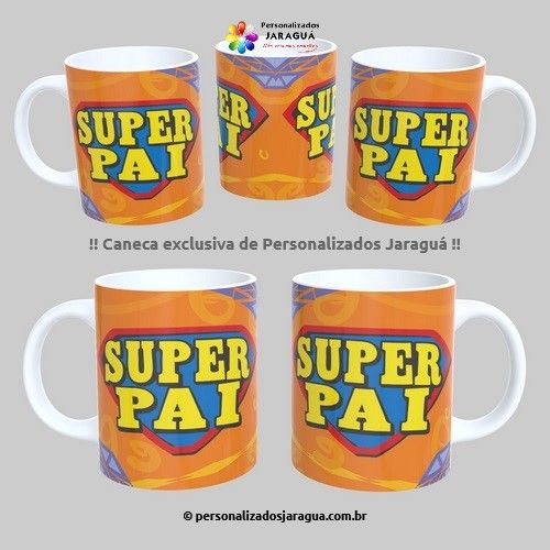 CANECA PAIS SUPER MAN PAI 2 325 ml