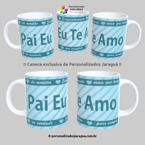 CANECA PAIS EU TE AMO 325 ml