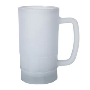 CANECA VIDRO JATEADA 550 ml