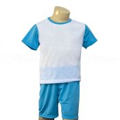 PIJAMA INFANTIL ROSA OU AZUL (2 a 10)