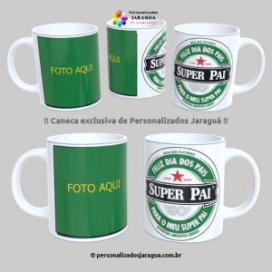 CANECA PAIS MEU SUPER PAI 1 FOTO 325 ml