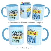 CANECA PAIS EU TE AMO PAI 325 ml