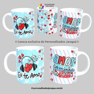 CANECA NAMORADOS EU TE AMO 325 ml