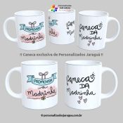 CANECA DINDOS CANECA MADRINHA 325 ml