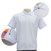 POLO MASCULINO - TECIDO PIQUET (P a EG)