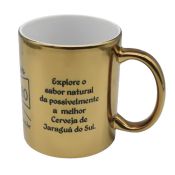 CANECA CROMADA 325 ml