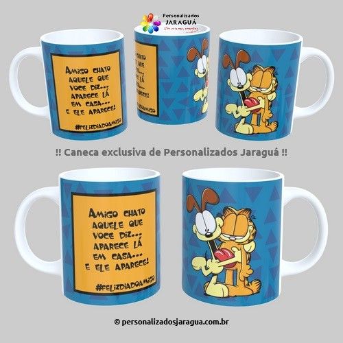 CANECA AMIGOS AMIGO CHATO 325 ml