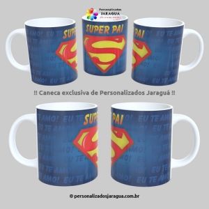 CANECA PAIS SUPER MAN PAI 325 ml