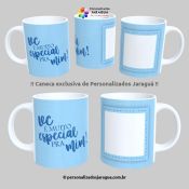 CANECA NAMORADOS MUITO ESPECIAL 1 FOTO 325 ml