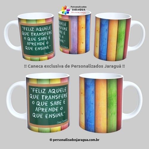 CANECA PROFESSORES O QUE ENSINA 325 ml