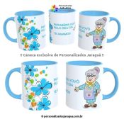 CANECA AVÓS VOVÓ PARABÉNS AMAMOS 325 ml