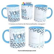 CANECA AVÓS VOVÔ EU TE AMO 1 FOTO 325 ml