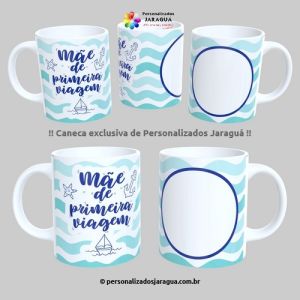 CANECA MÃES MÃE VIAGEM 1 FOTO 325 ml