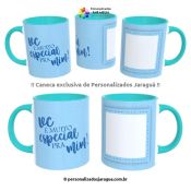 CANECA NAMORADOS MUITO ESPECIAL 1 FOTO 325 ml