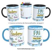 CANECA ANIVERSÁRIO PAI AMIGO 1 FOTO 325 ml