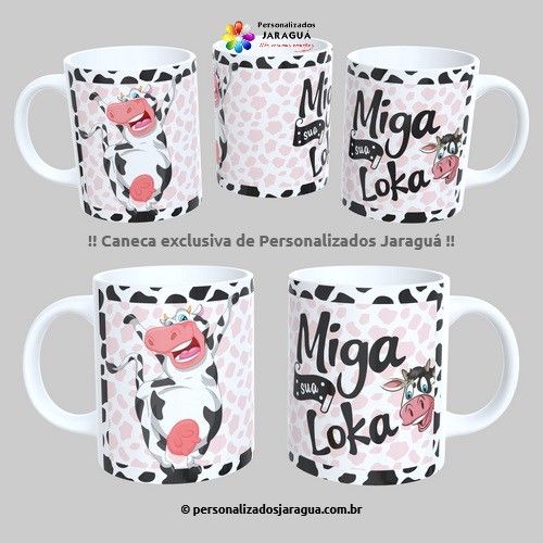 CANECA AMIGOS MIGA SUA LOKA 2 325 ml