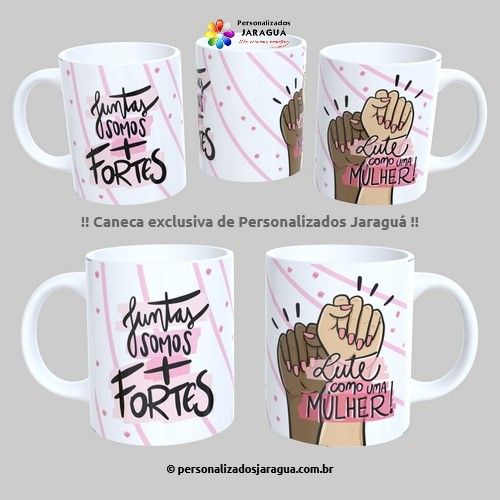 CANECA MULHER SOMOS + FORTES 325 ml