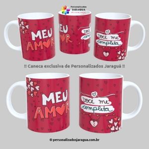 CANECA NAMORADOS MEU AMOR 325 ml