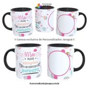 CANECA MÃES MÃE INFINITO 1 FOTO 325 ml