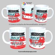 CANECA NAMORADOS VOCÊ E INFINITO 325 ml