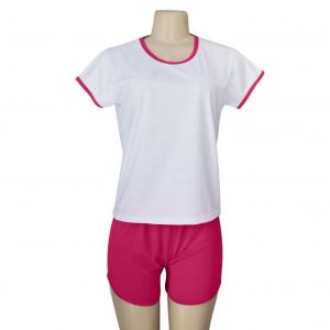 PIJAMA ADULTO FEMININO - ROSA (P a GG)