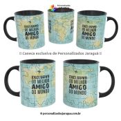 CANECA AMIGOS MELHOR AMIGO MUNDO 325 ml