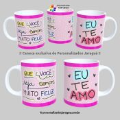 CANECA ANIVERSÁRIO EU TE AMO 325 ml