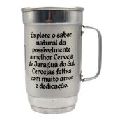 CANECO ALUMINIO NATURAL 750 ml